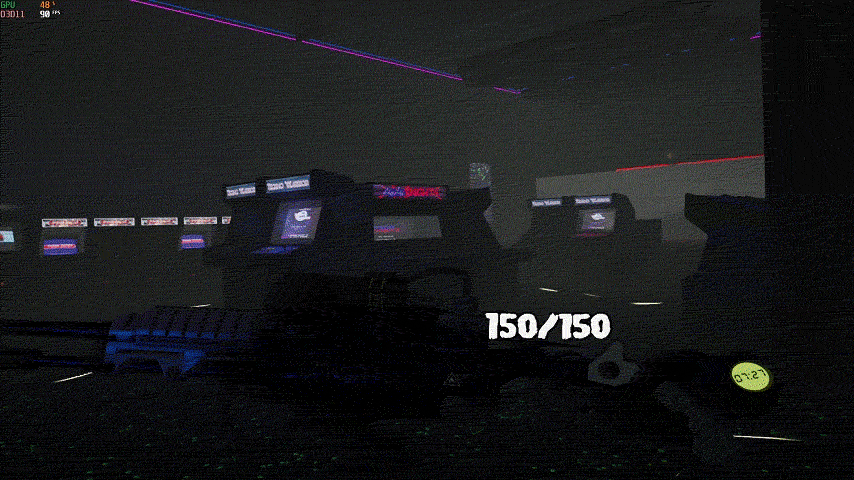 A gif showcasing the flamethrower in Propagation: Top Survivors